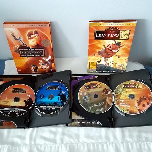 Walt Disney DVD Lot; The Lion King Platinum Edition & The Lion King 1 1/2 - Picture 4 of 7